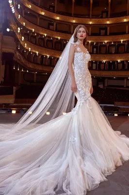 Свадебное платье из шелка SO Кэрол - Свадебные платья больших размеров  Москва