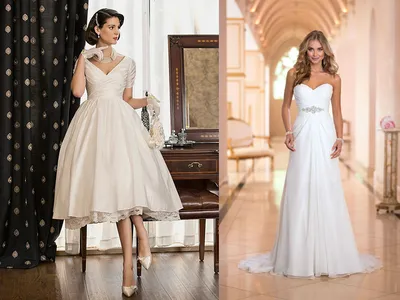 Свадебные платья для невысоких девушек 2023: самые модные и красивые