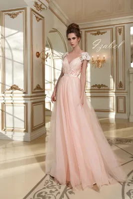 Свадебные платья розового цвета 2023