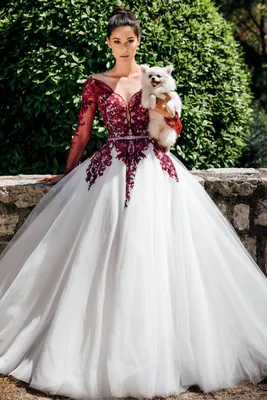 Простое пляжное шифоновое свадебное платье с красным поясом и овальным  кружевом | AliExpress