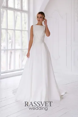 Свадебное платье LORIE цвета слоновой кости с длинными расклешенными  рукавами, свадебное платье с открытым V-образным вырезом, свадебное платье  с закрытой спиной, свадебные наряды на заказ | AliExpress
