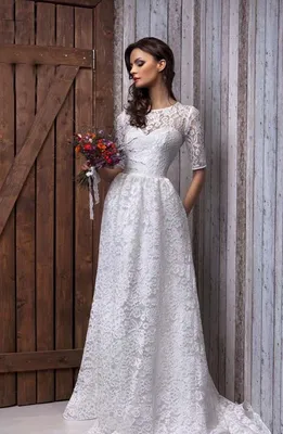 Свадебное Платье Бохо С Длинным Рукавом – Telegraph