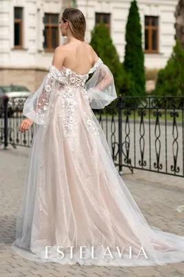 Свадебное платье в стразах Anasteys | Купить свадебное платье в салоне  Валенсия (Москва)