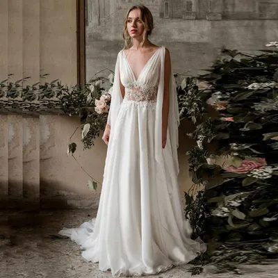 Wedding | Свадебные платья Arava Polak коллекция La foret white 2024