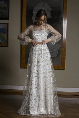 Свадебное платье Camellia - Двойное, с элементами ручной вышивки | Anna  Skoblikova - Свадебные платья - Вечерние Платья