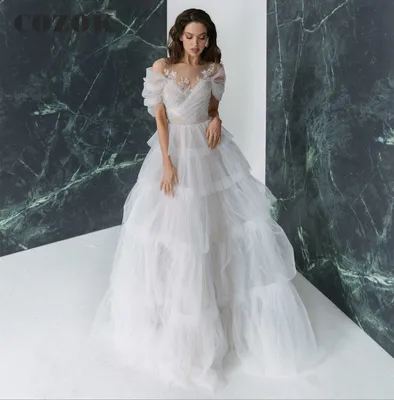 Роскошные Реальные фото Свадебные платья бальное платье Пышное женское  кружевное Бисероплетение винтажное фотоплатье CO04 - купить по выгодной  цене | AliExpress