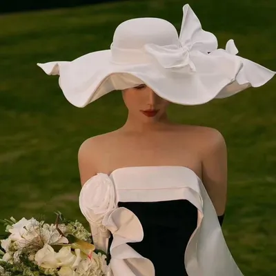 Женская элегантная Свадебная шляпа | AliExpress