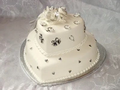 Двухъярусные свадебные торты | Wedding.ua