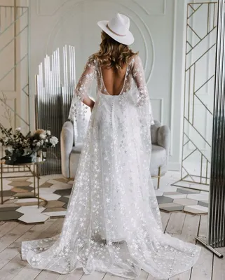 70 отметок «Нравится», 0 комментариев — СВАДЕБНЫЕ ПЛАТЬЯ💫МОСКВА  (@dream_and_dress_moscow) в Instagra… | Bohemian wedding gown, Wedding  dresses lace, Reception gown