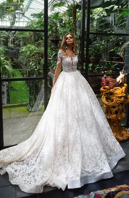 Пышные свадебные платья (принцесса) - купить в салоне Аврора