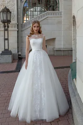 Пышное свадебное платье Глория купить с примеркой в СПб