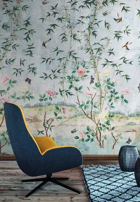 Обои в цветочек из новых коллекций Christian Lacroix Maison, de Gournay,  Wallpepper, Scion | AD Magazine