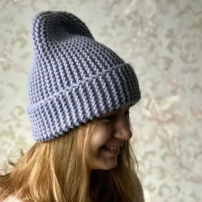 Супер-шапка для мужчины - Шапочки и панамки - Схемы вязания - Авторский  проект Натальи Грухиной