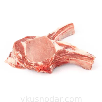 Свиная корейка на кости фото