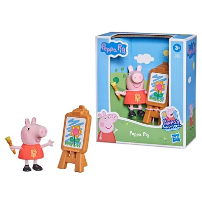 Набор игровой Свинка Пеппа Друзья свинки Пеппы Свинка Пеппа F22045L0 купить  по цене 299 ₽ в интернет-магазине Детский мир