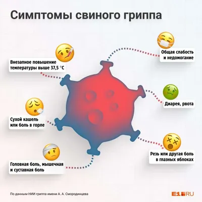 Типичные и нетипичные симптомы: чем свиной грипп отличается от коронавируса  | Вслух.ru