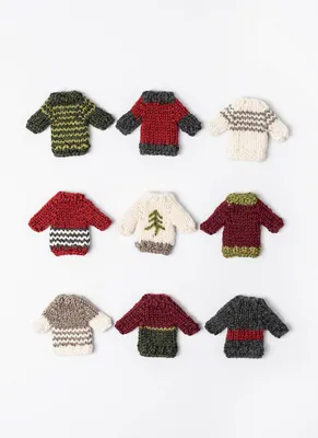 Holiday Cheer Mini Sweater Pattern - Blue Sky Fibers