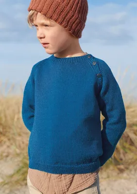 Boys Sailor Sweater Knitting Pattern