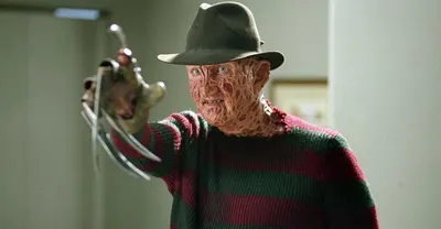 Freddy Krueger Cosplay свитер для взрослых красное Полосатое вязаное  верхнее пальто шляпа маска Freddie Krueger Хэллоуин меню костюмов |  AliExpress