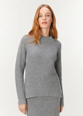 Теплый женский шерстяной свитер | Купить в Москве, СПб