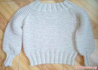 Кардиган из толстой пряжи описание вязания - WEKNIT