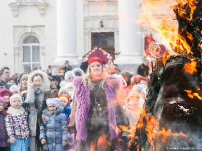 Чучело Масленицы традиции зачем сжигают и как называется