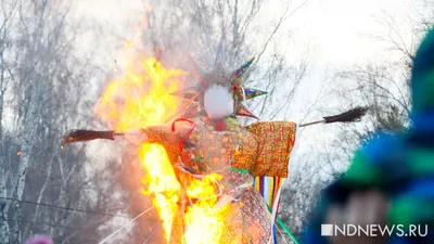 Масленичные гуляния в Санкт-Петербурге