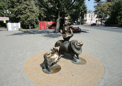 Фотографии Памятники Каштанке, Таганрог город
