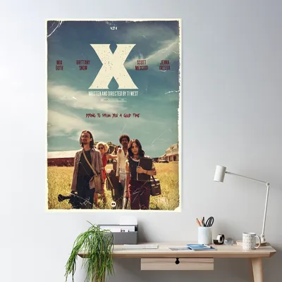 Продается постер фильма X — Ti West A24» от Herman2181 | Redbubble