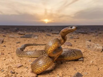 Тайпан Маккоя: фото змеи, яд, два токсина, чем опасна