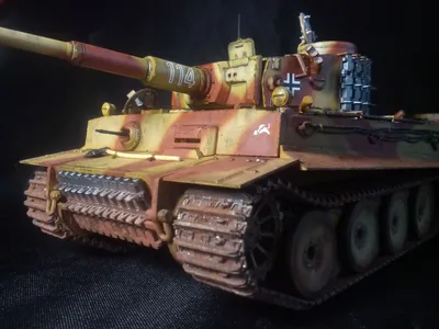 Легендарный хищник. Pz.Kpfw.VI ausf E/F Tiger | Пикабу