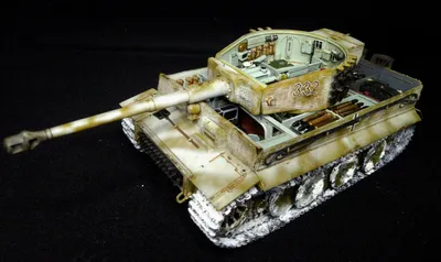 Анатомия хищника. Pz.Kpfw.VI Tiger-I Mid/Standart type | Пикабу