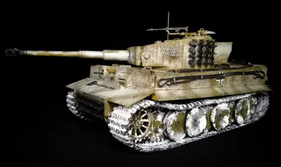 Анатомия хищника. Pz.Kpfw.VI Tiger-I Mid/Standart type | Пикабу