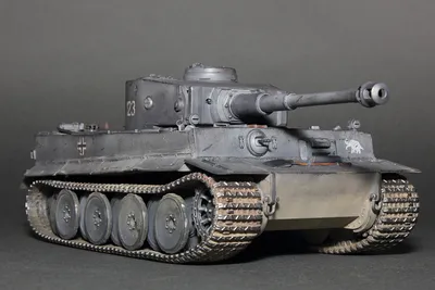 Немецкий тяжёлый танк PzKpfw VI Ausf E \"Тигр\" — Каропка.ру — стендовые  модели, военная миниатюра