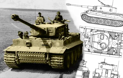 Почему во время второй мировой войны войска СССР опасались немецкого танка \" Тигр\" | Пикабу