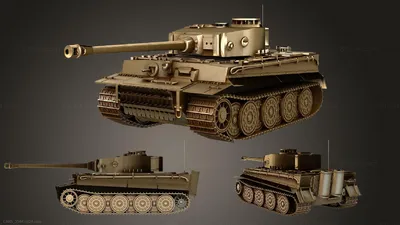 PzKpfw VI(B) - \"Королевский тигр\" - парк Патриот