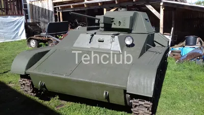 Реплика танка Т-60, продажа, цена договорная ⋆ Техклуб