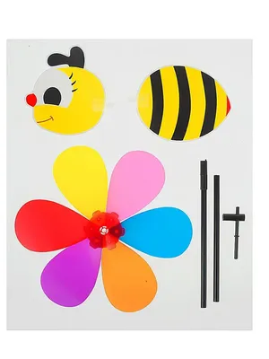Ветерок \"Пчелка\", цвет разноцветный Spieltoy 26748039 купить в  интернет-магазине Wildberries