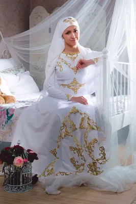 Татарское свадебное платье - 72 фото