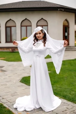 Свадебное платье татарской невесты (100 фото)