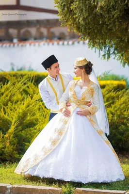 Татарское свадебное платье (54 фото)