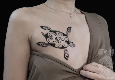 Dotwork Turtle Tattoo – Tattooed Now !