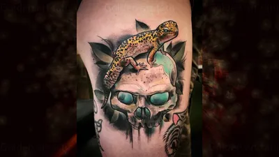 Тату ящерица | Lizard, Animal tattoo, Tattoos