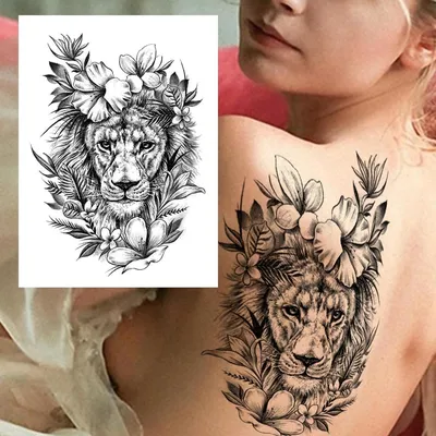 Тату Лев – Благородность и Храбрость в одной Татуировке | Tattoo-ideas.ru |  Дзен