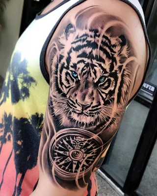 Татуировка пантера для мужчин: описание, значения, идеи и фото - tattopic.ru