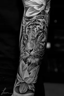 Женские татуировки тигров: 10 идей и их значения - tattopic.ru