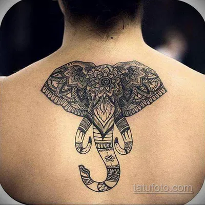 Tattoo • Значение тату: Слон