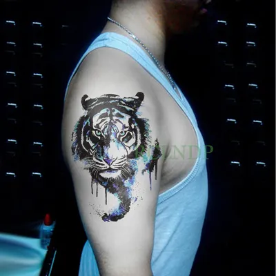 Тату в виде тигра: фото работ, значение татуировки тигр