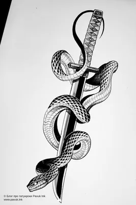 Значение татуировки змея у мужчин на руке - интересные факты и символика -  tattopic.ru