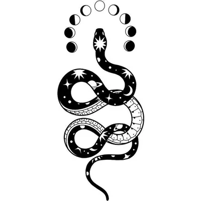 Эскиз змеи вокруг руки - 62 фото